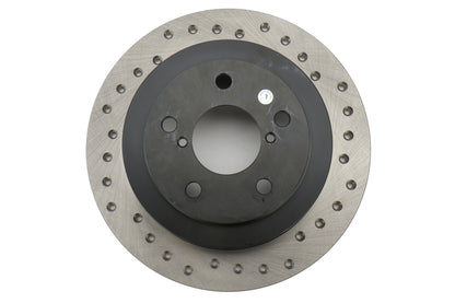 Stoptech Drilled Rear Left Rotor Single - Subaru Models (inc. 2002-2005 WRX)