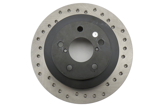 Stoptech Drilled Rear Left Rotor Single - Subaru Models (inc. 2002-2005 WRX)