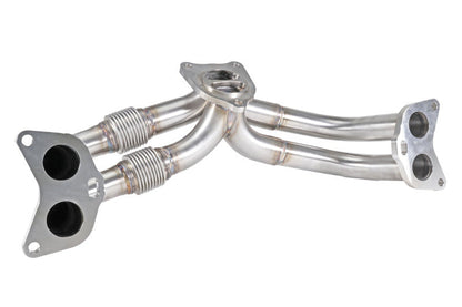 PERRIN Equal Length Header - Brushed SS - 2022-2026 Subaru WRX / 2020-2025 Outback XT / Legacy XT / 2019-2026 Ascent