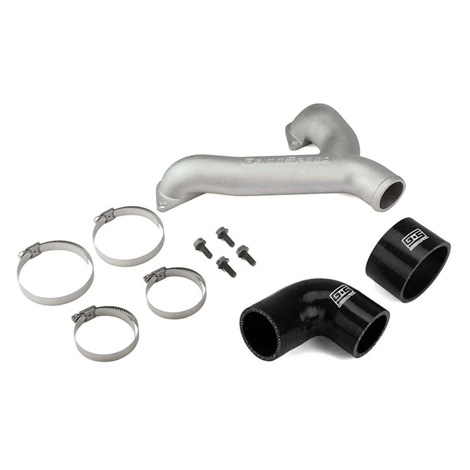 Grimmspeed TMIC Y-Pipe Kit Red - Subaru Models (inc. 2002-2007 WRX / 2004+ STI)