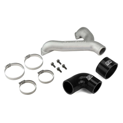 Grimmspeed TMIC Y-Pipe Kit Red - Subaru Models (inc. 2002-2007 WRX / 2004+ STI)