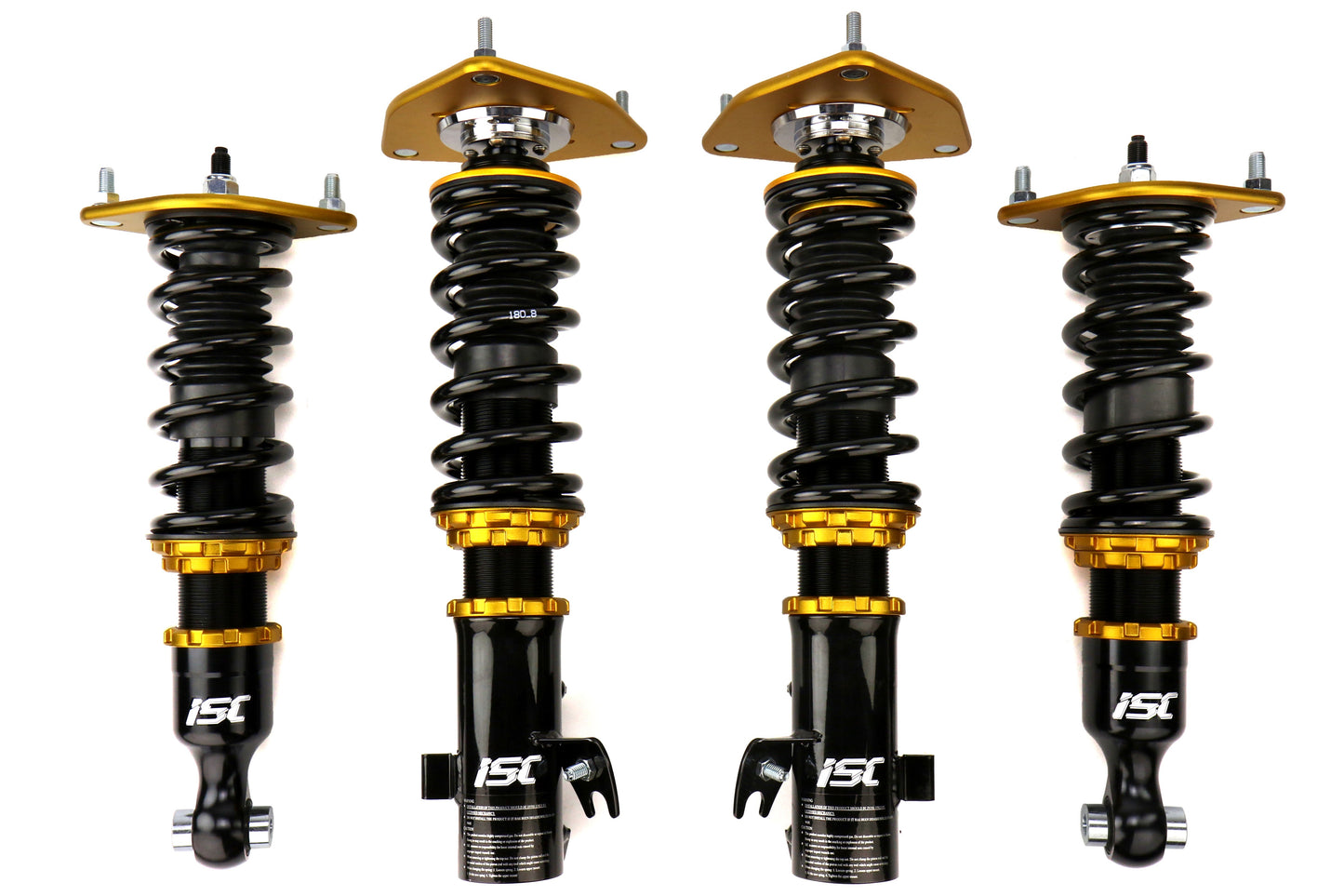 ISC Suspension N1 Street Sport Coilovers - 2008-2014 Subaru WRX