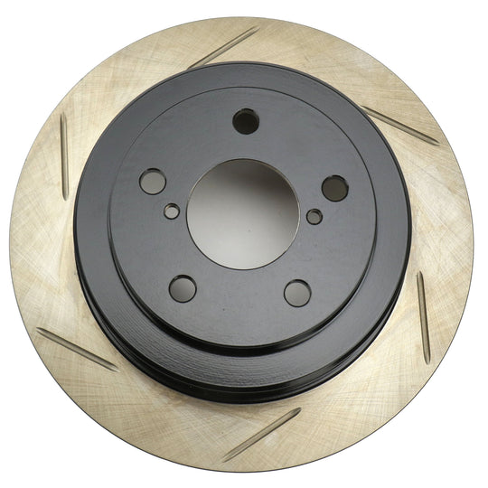 Stoptech Slotted Rear Right Rotor Single - Subaru Models (inc. 2002-2005 WRX)