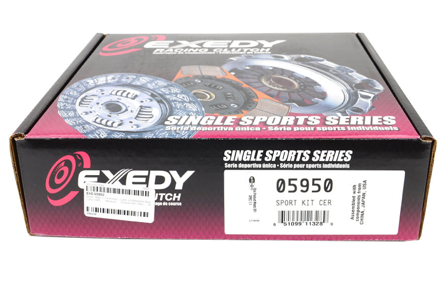 Exedy Stage 2 Cerametallic Clutch Kit - 1991-1996 Dodge Stealth / 1992-1996 Eagle Summit / 1990-1998 Talon / 1990-1994 Plymouth Laser / 1992-1994 Colt / 1991-1997 Mitsubishi Galant / 1990-1999 Eclipse / 1991-1999 3000GT / 1992-1995 Expo