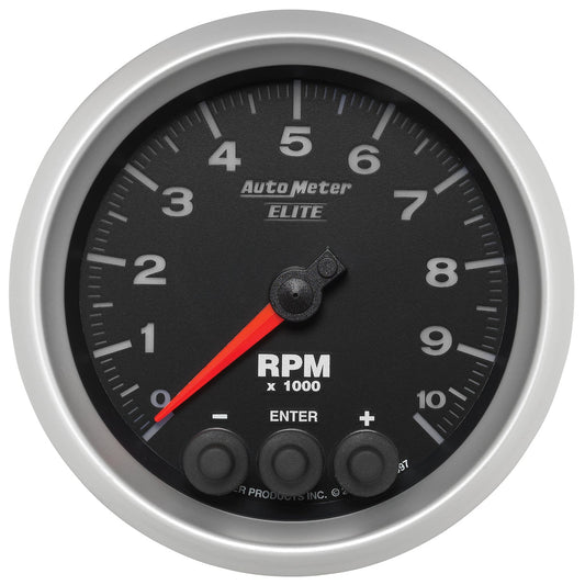 Autometer Elite In-Dash Tachometer Gauge 7 Color 3-3/8in - Universal