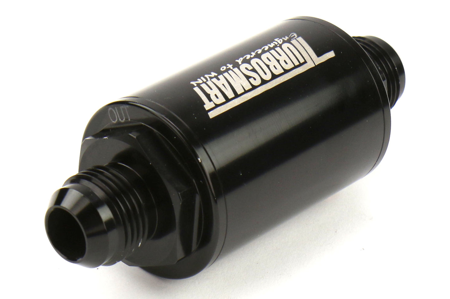 Turbosmart FPR 10um Billet Fuel Filter (10AN / Black) - Universal