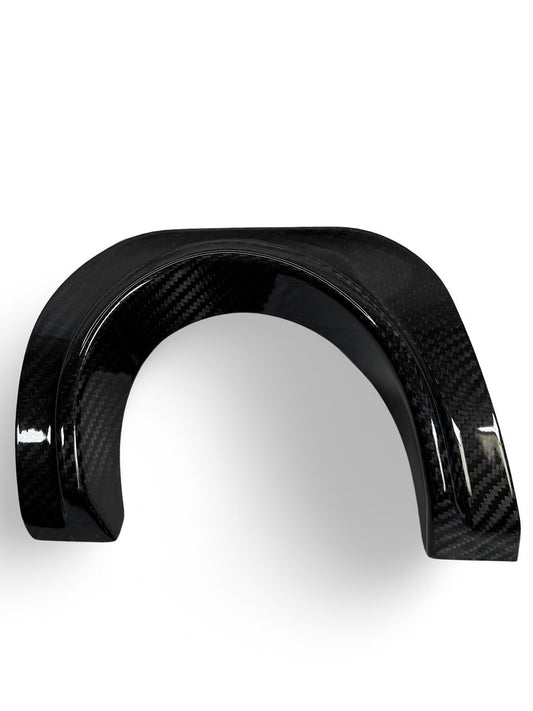 A90 Shop - SINGLE Exit Carbon Exhaust Shield MKV A90 Supra