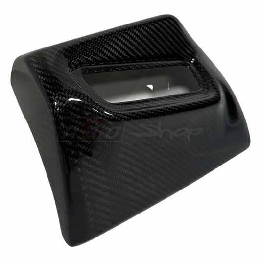 A90 Shop - Carbon Fiber Driver Middle Dash Cover, MKV Toyota Supra