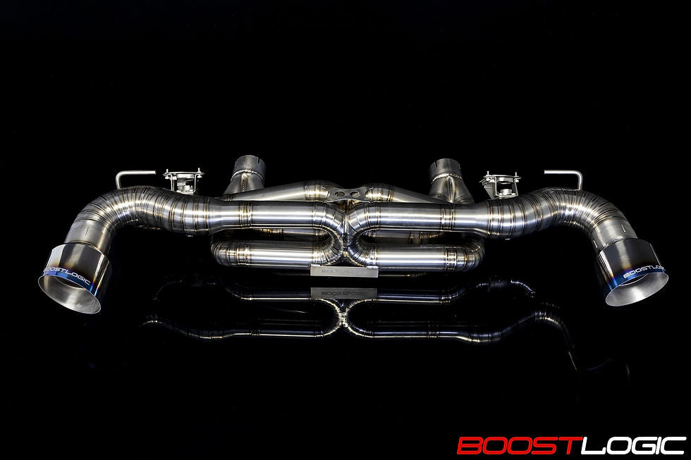 Boost Logic Valved Titanium Exhaust – Toyota GR Supra A90 (B58)