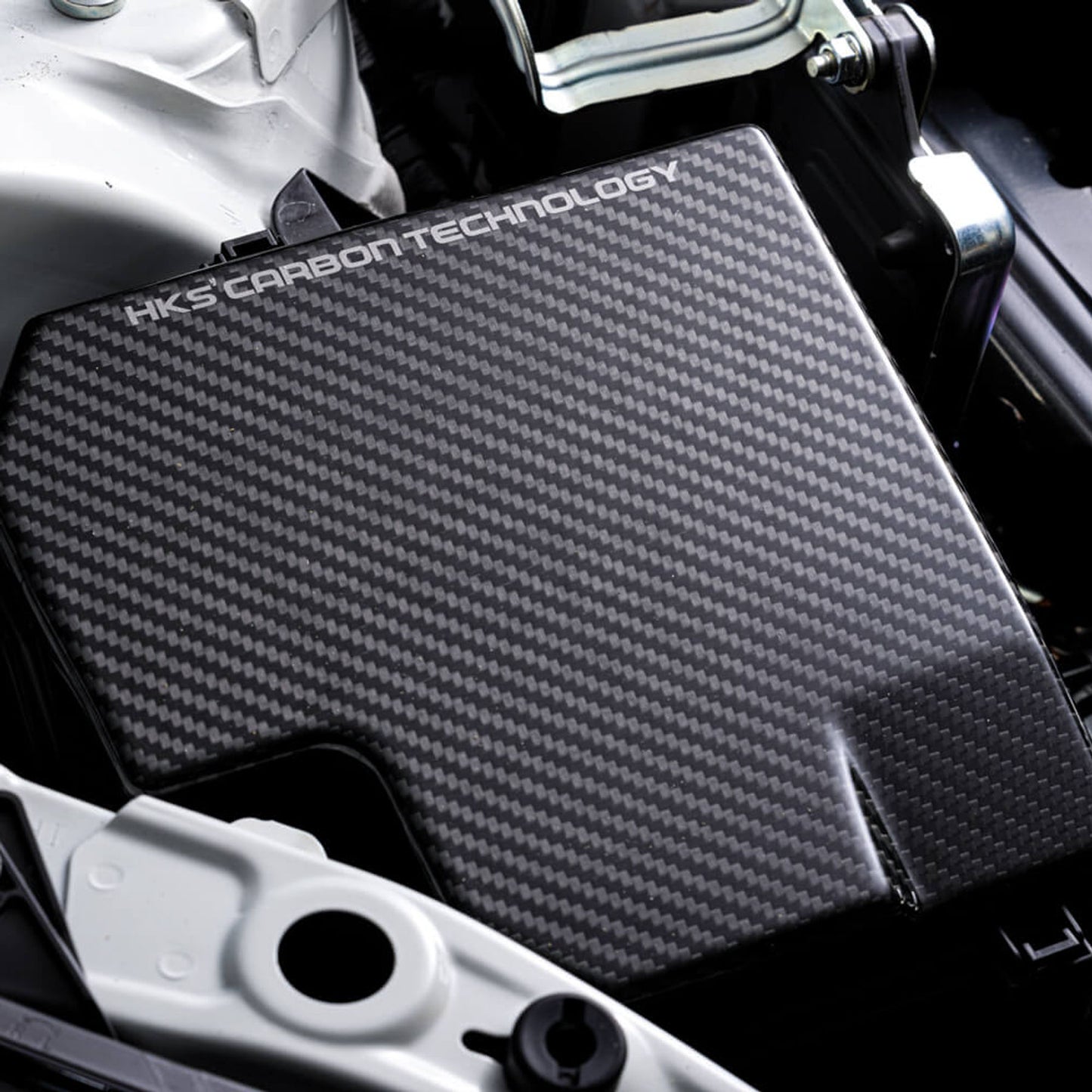 HKS Dry Carbon Fiber Fuse Box Cover, GR 86 ZN8 / BRZ ZD8