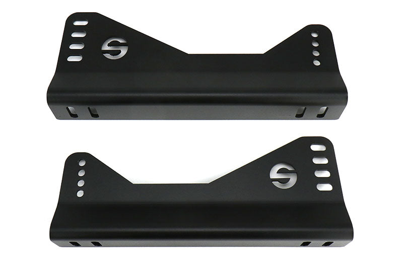 Sparco Seat Side Mount Set Aluminum Black Competition - Universal