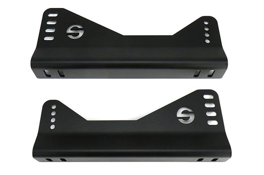 Sparco Seat Side Mount Set Aluminum Black Competition - Universal