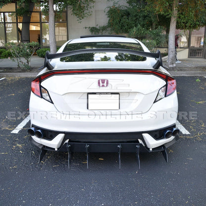 2016-20 Honda Civic Coupe Type R Conversion Rear Trunk Spoiler Kit