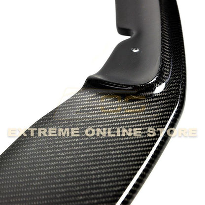 2013-14 Ford Focus ST Carbon Fiber / Primer Black Front Splitter Lip