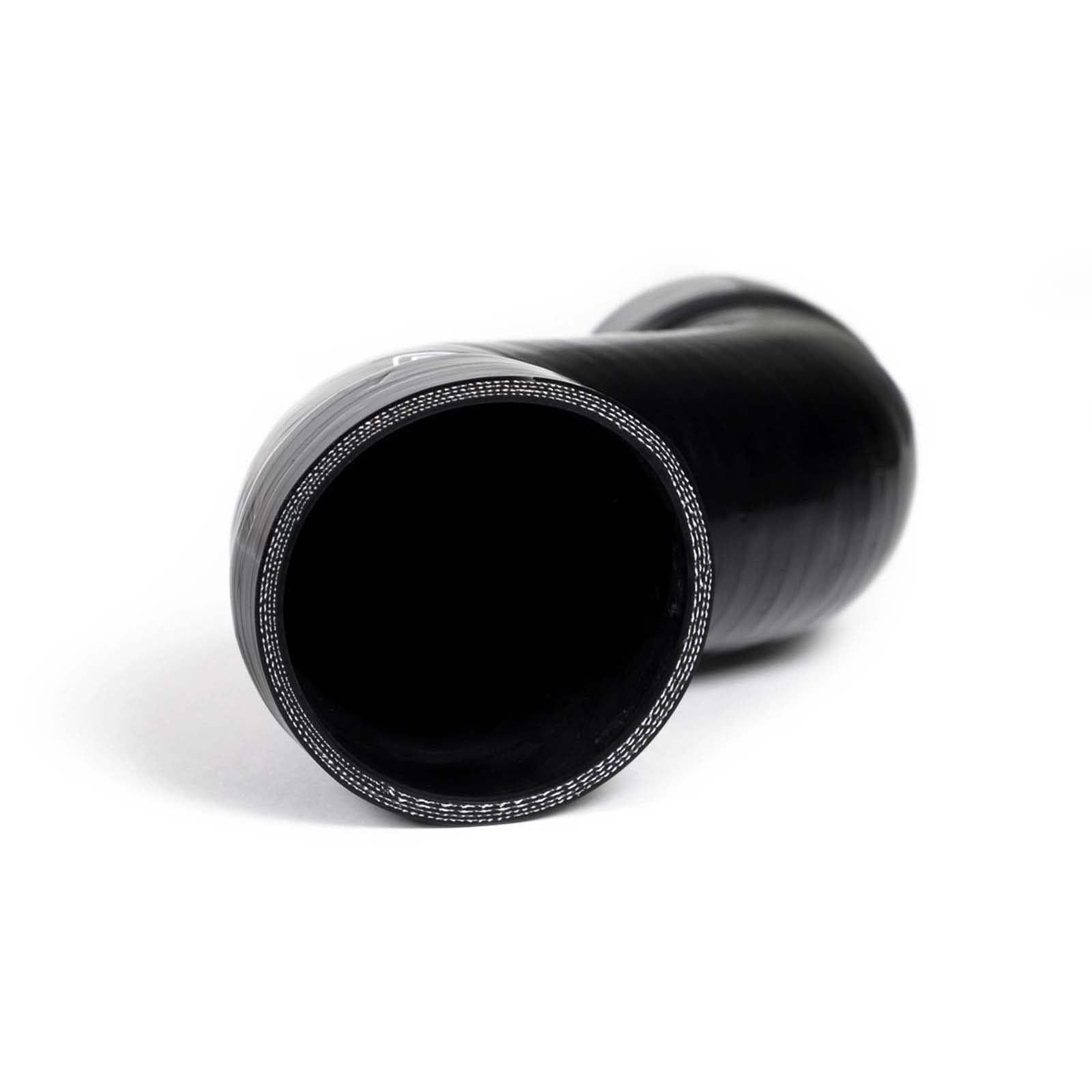GrimmSpeed Post MAF Hose Kit Black w/ OEM Sound Generator Tube Delete - 2008-2014 Subaru WRX / STI / 2018-2021 STI