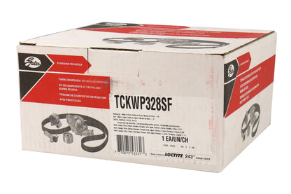 Gates Timing Belt Kit w/Water Pump and Stretch Belt - 2008-2014 Subaru STI