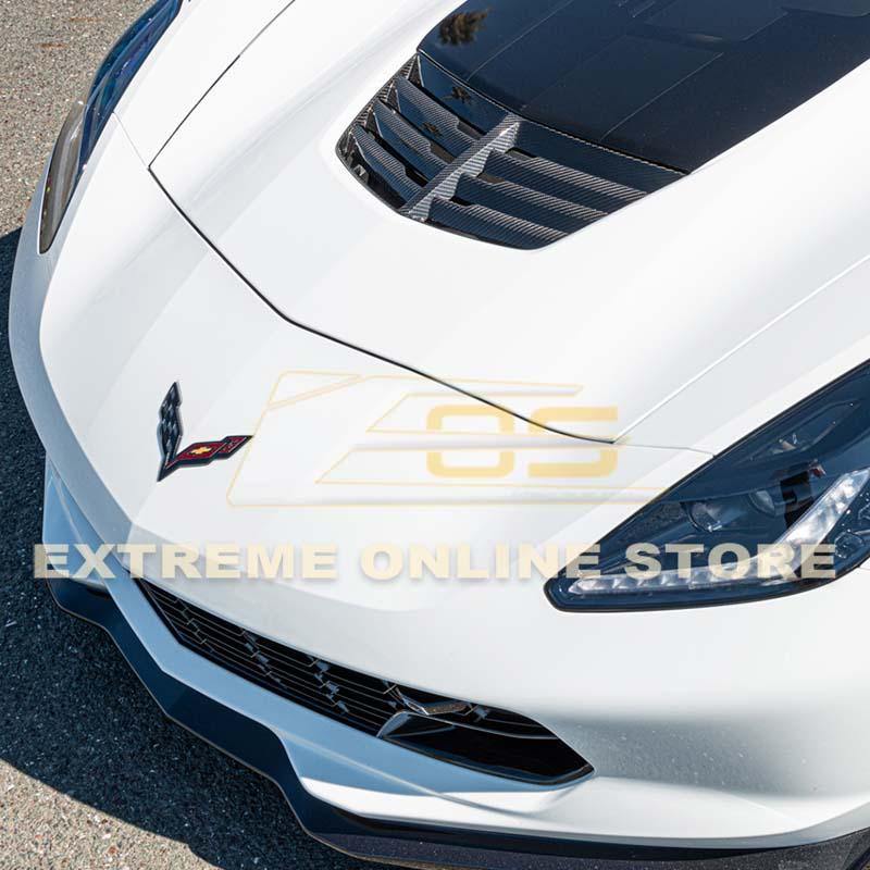 Corvette C7 Z06 DRY Carbon Fiber Hood Vent