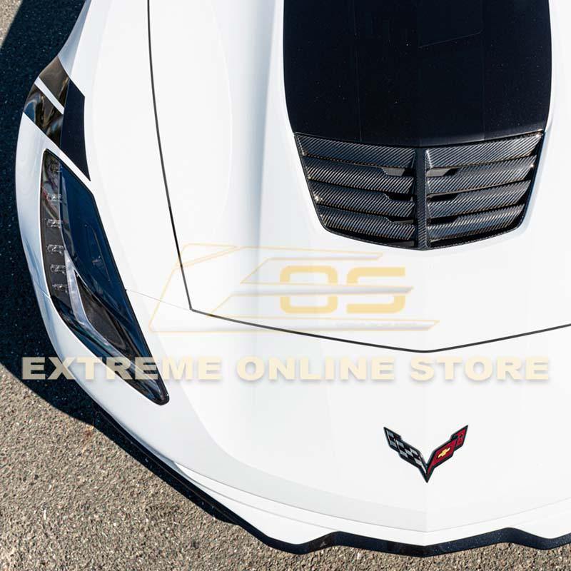 Corvette C7 Z06 DRY Carbon Fiber Hood Vent