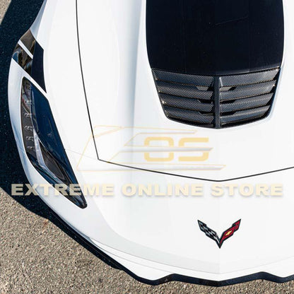Corvette C7 Z06 DRY Carbon Fiber Hood Vent