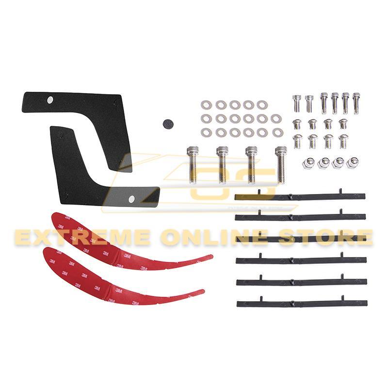 2015-23 Ford Mustang GT500 Track Pack Style DRY CARBON FIBER Rear Spoiler High Wing
