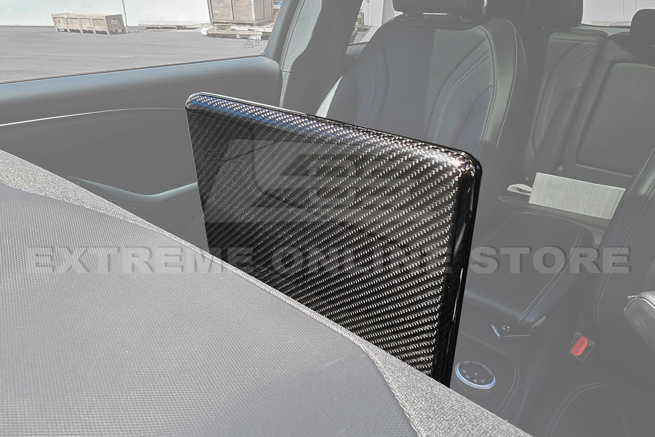 2021+ Ford Mustang Mach-E DRY CARBON FIBER Navigation Monitor Cover