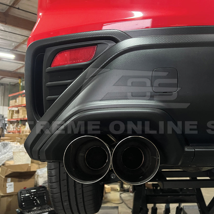 2022-Up Subaru WRX | Axle Back Muffler Delete Single Wall 4" Quad Tips Exhaust