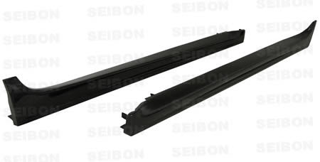Seibon Carbon Fiber OE Style Side Skirts - 2008-2015 Mitsubishi Evo X