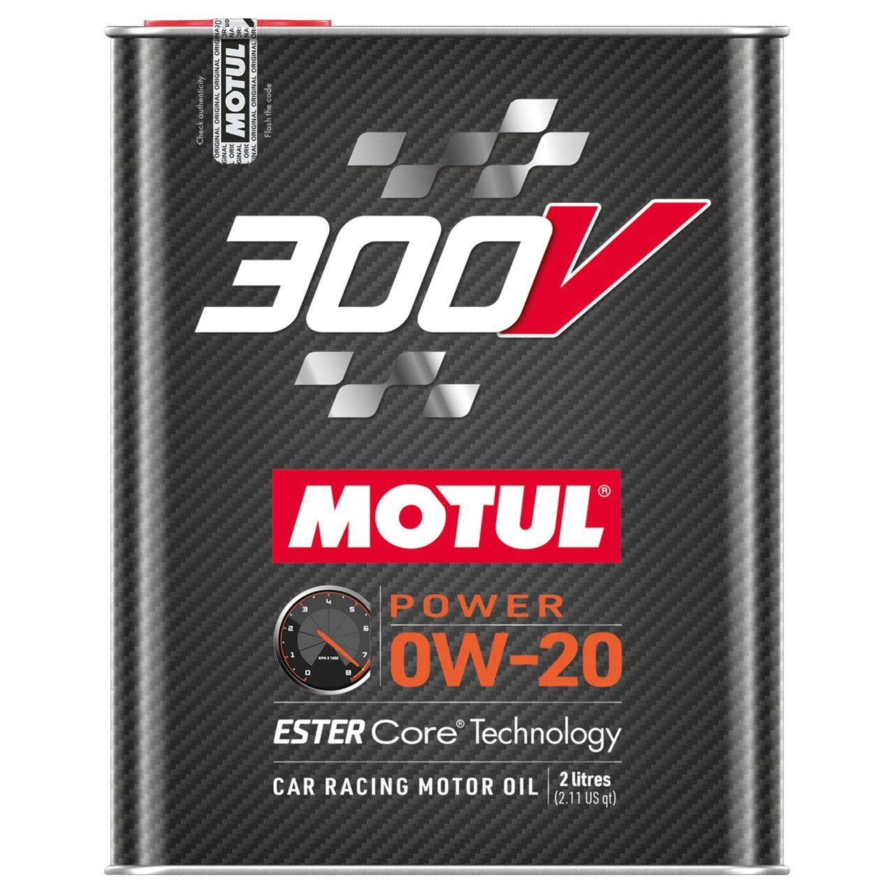 Motul 300V POWER 0W-20 Motor Oil (2 Liter) - Universal