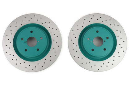 Project Mu Club Racer Front Rotor Pair - 2018-2021 Subaru STI