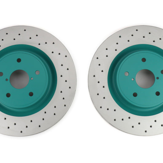 Project Mu Club Racer Front Rotor Pair - 2018-2021 Subaru STI