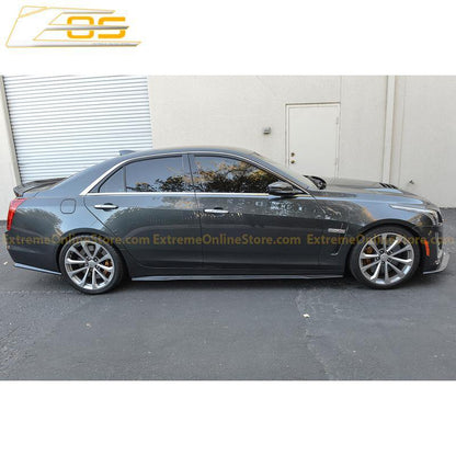 2016-19 Cadillac CTS-V Carbon Fiber Side Skirts Rocker Panels