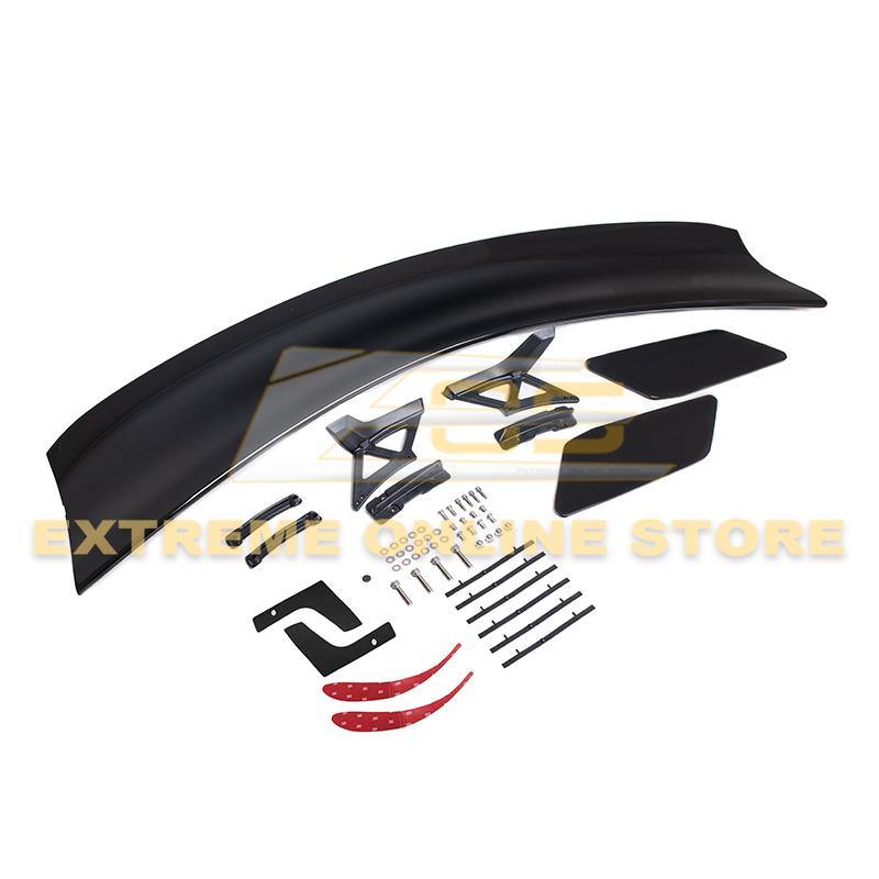 2015-23 Ford Mustang GT500 Track Pack Style DRY CARBON FIBER Rear Spoiler High Wing