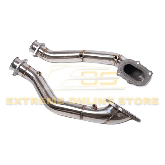 Corvette C7 3" Stainless Steel Race Series Catless Downpipe
