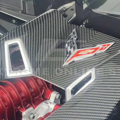 Chevrolet Corvette C8 Z06 DRY CARBON FIBER Engine Cover