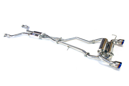 Invidia Gemini Cat Back Exhaust - Titanium Tips - 2003-2009 Nissan 350Z
