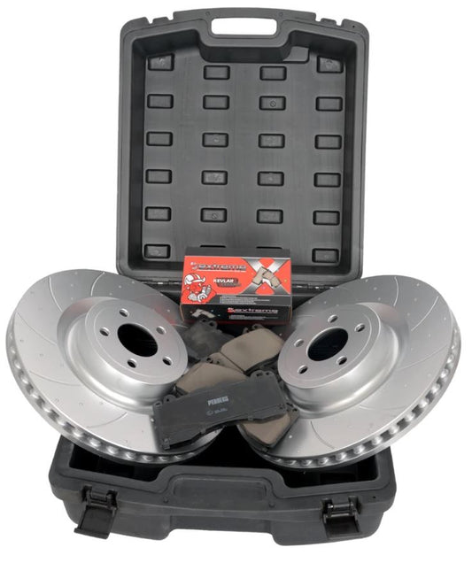 Pedders SportRyder Front Brake Kit - Subaru Models (inc. WRX 2008 - 2010)