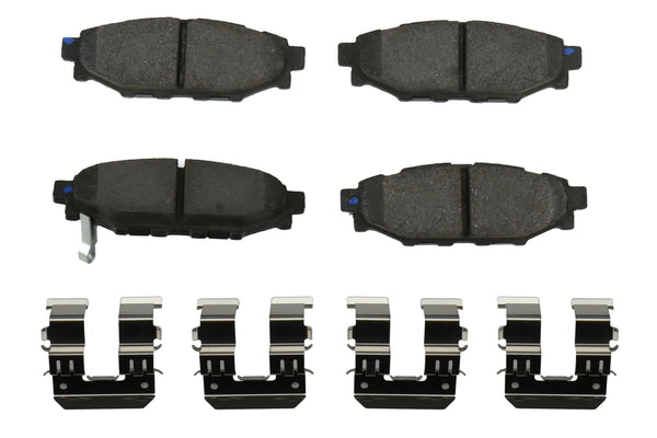Stoptech PosiQuiet Ceramic Brake Pads Rear - 2013-2016 Scion FR-S / 2013-2024 Subaru BRZ / 2017-2024 Toyota GR86 | 105.11140