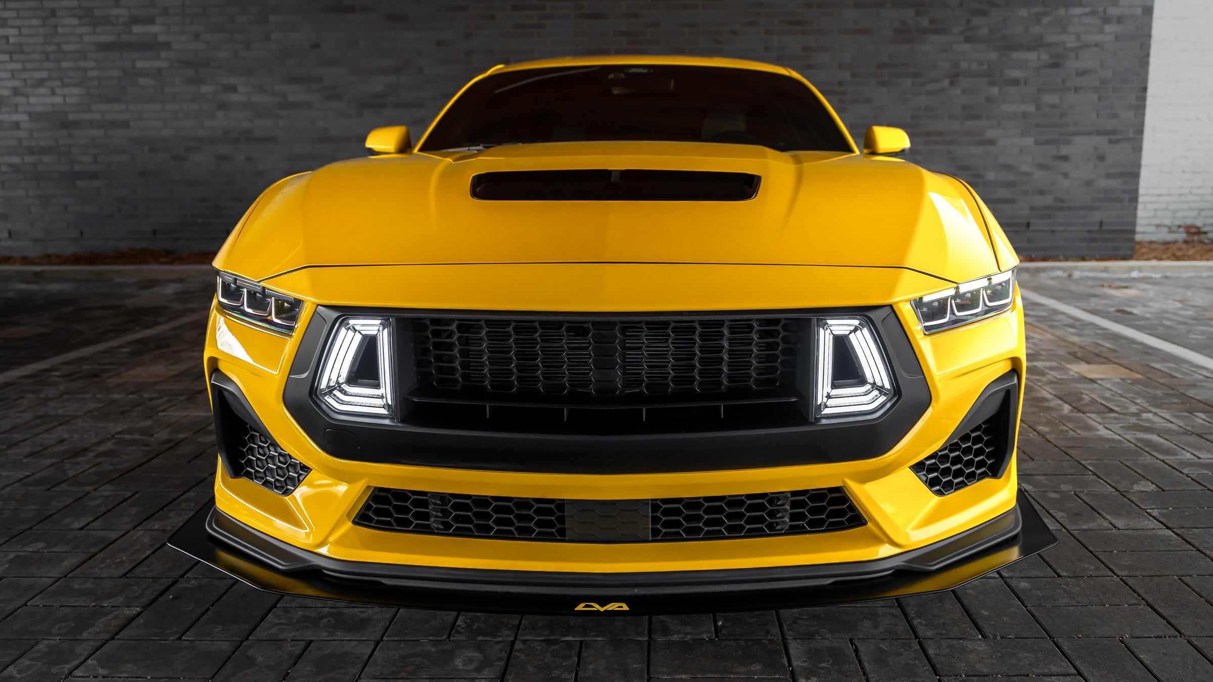 LVA 2024+ Ford Mustang Front Splitter V.2