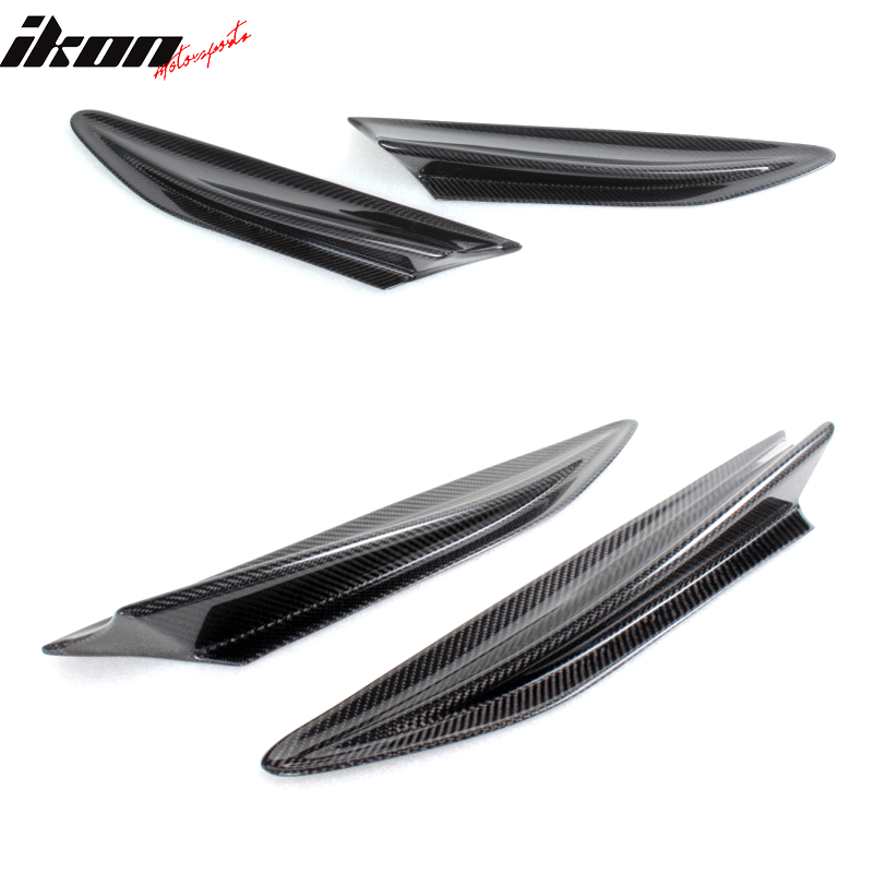 2013-2020 Scion FR-S Subaru BRZ Toyota 86 Side Fender Fin Carbon Fiber