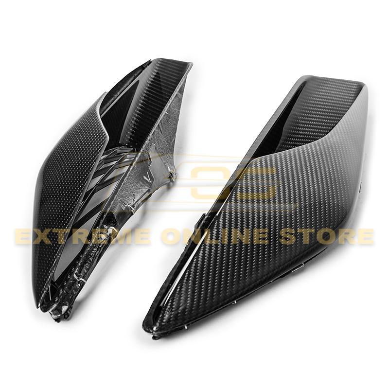 Corvette C7 DRY CARBON FIBER Rear Quarter Intake Vents