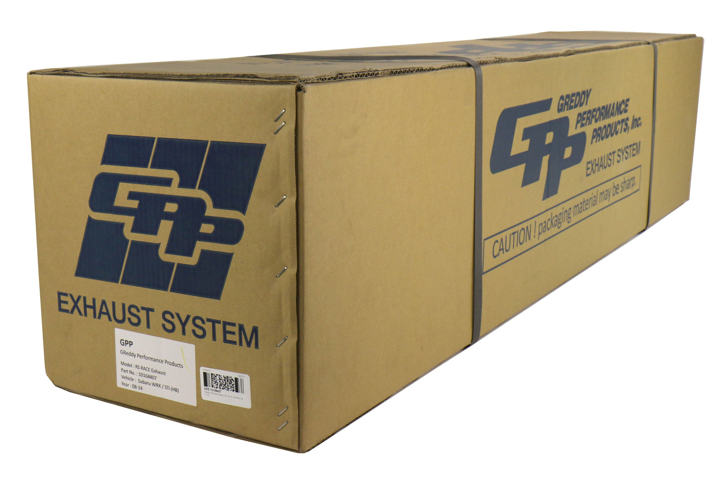 Greddy RS-Race Cat Back Exhaust - 2008-2014 Subaru Hatchback STI / 2011-2014 WRX