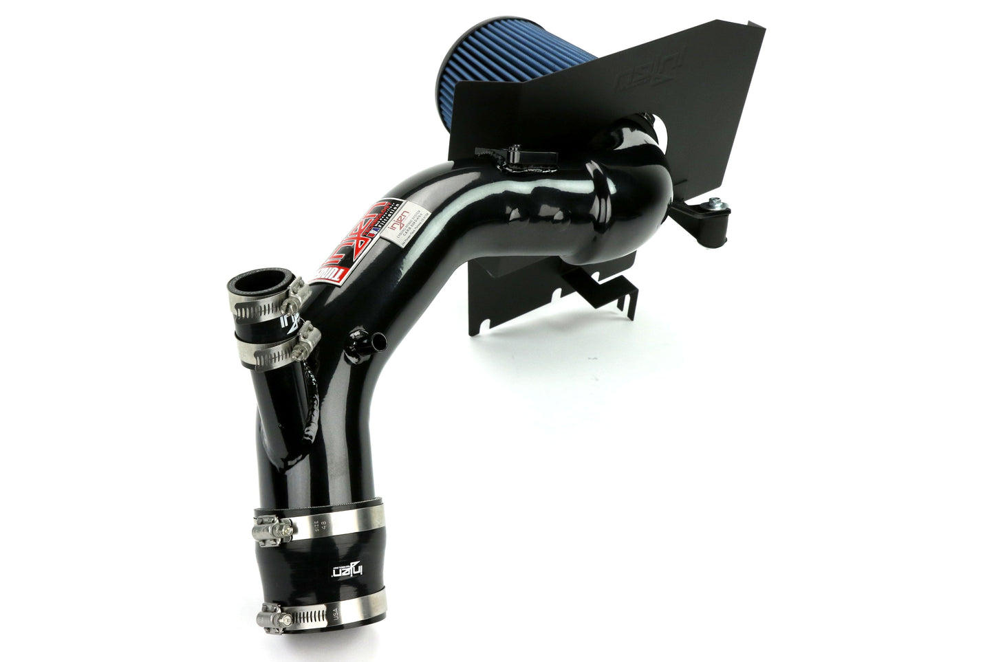 Injen Short Ram Intake System Black - 2008-2015 Mitsubishi Evo X
