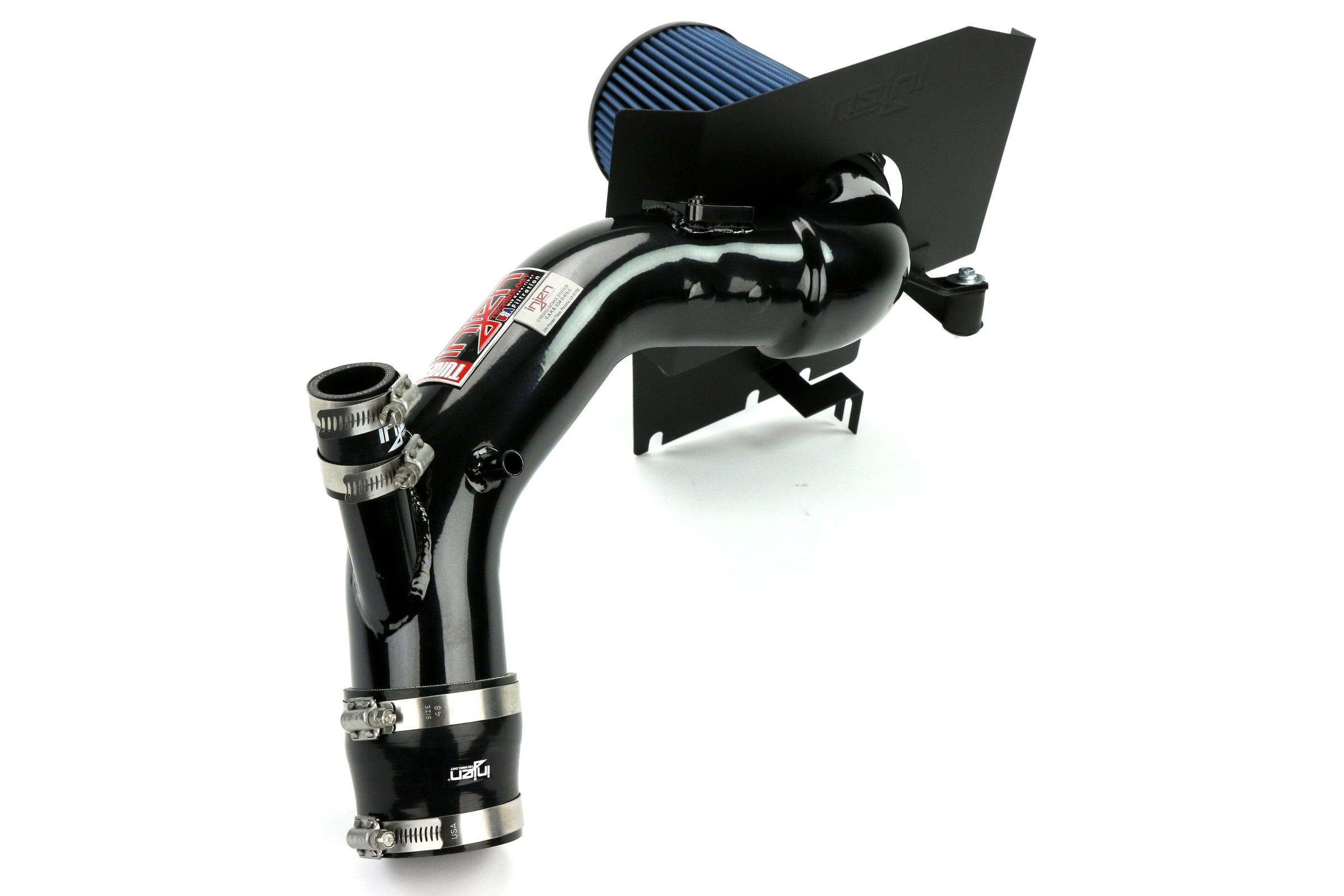 Injen Short Ram Intake System Black - 2008-2015 Mitsubishi Evo X