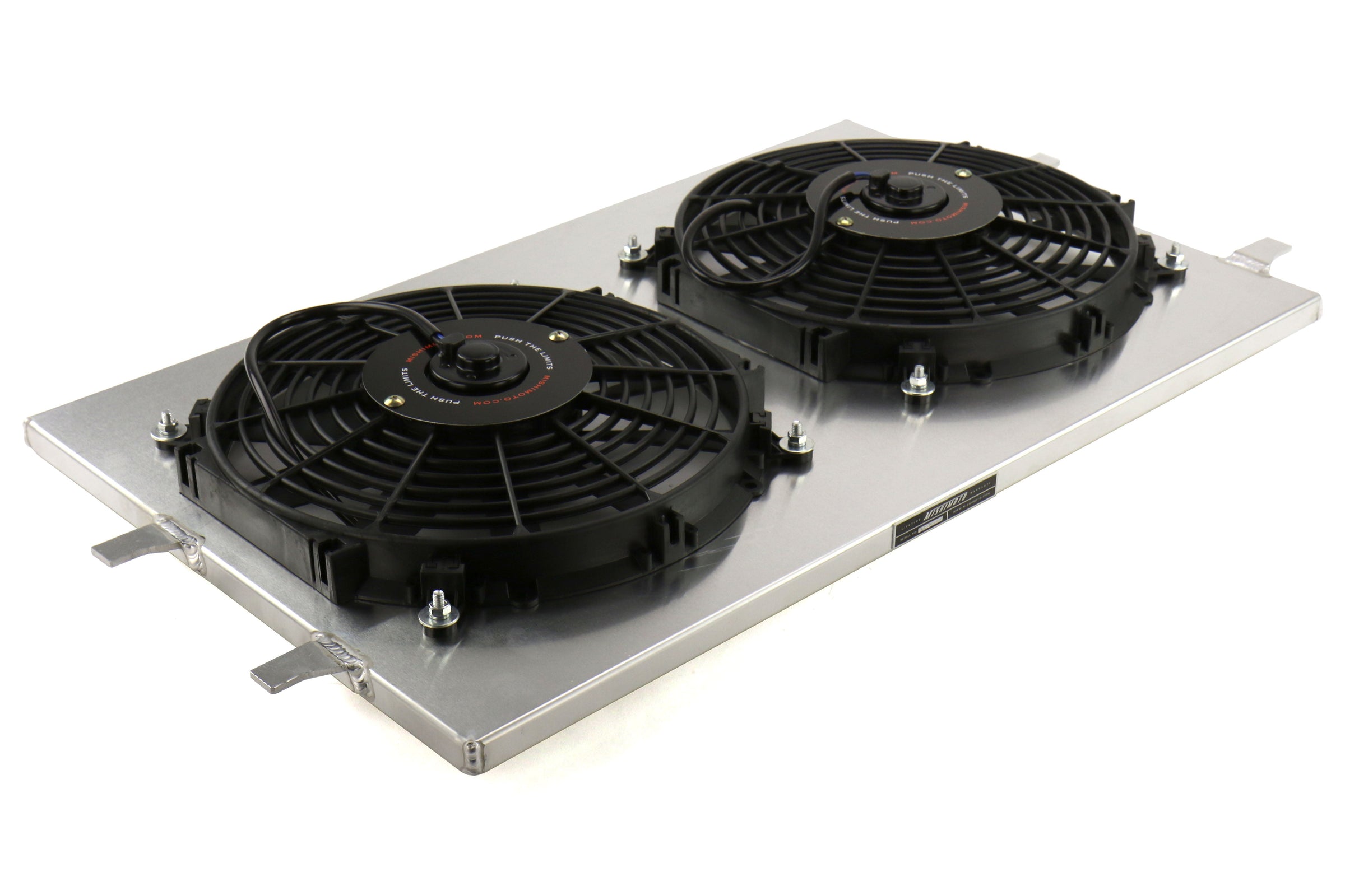 Mishimoto Aluminum Fan Shroud Kit - 2008-2015 Mitsubishi Evo X