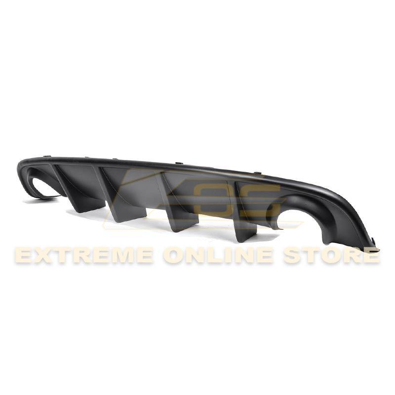 2015-Up Dodge Charger SRT Rear Bumper Dual Exhaust Diffuser