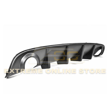2015-Up Dodge Charger SRT Rear Bumper Dual Exhaust Diffuser