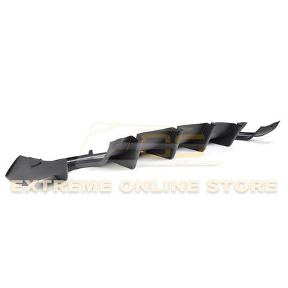 2015-Up Dodge Charger SRT Rear Bumper Dual Exhaust Diffuser