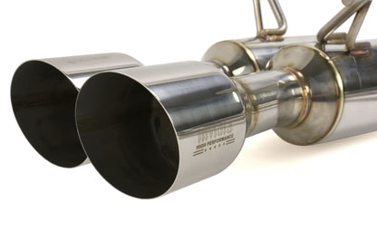 Invidia Gemini Single Layer Cat Back Exhaust w/ Stainless Steel Tips - 2015-2021 Subaru WRX / STI