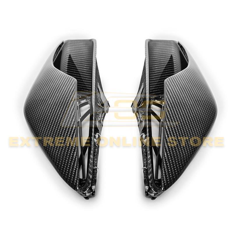 Corvette C7 DRY CARBON FIBER Rear Quarter Intake Vents