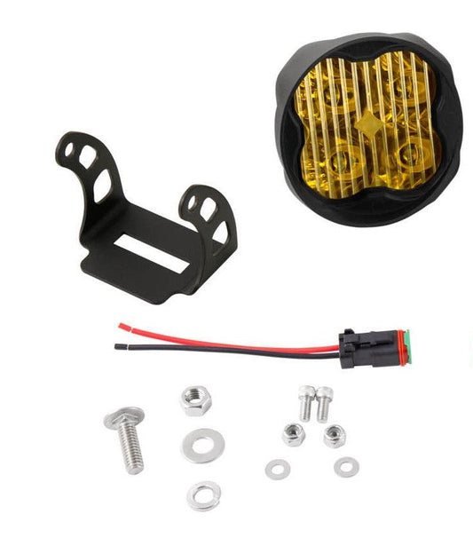 Diode Dynamics SS3 Pod Max Angled Passenger Side Fog Light Yellow